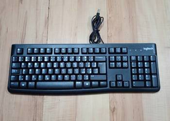 klawiatura Logitech MK120 kabel USB czarna nowa (bez myszki)
