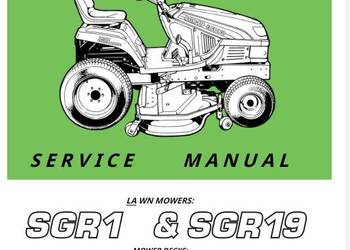 Iseki SGR17 SGR19 instrukcja napraw PL