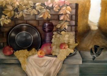 Obraz olejny "Klejnoty ziemi"