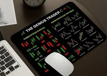 Podkładka pod mysz GENIUS TRADER - WZORY ŚWIECOWE