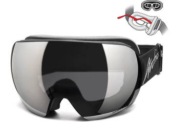 GOGLE NARCIARSKIE, SNOWBOARDOWE ARCTICA G-104 NA OKLUARY