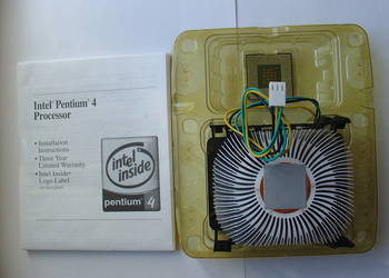 Procesor Intel Pentium 4 SL6WT 2,8 GHz Socket 478 z nowym wentylatorem