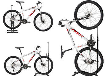 Stojak rowerowy 3w1 uchwyt na rower serwisowy czarny ModernHome