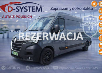 Renault Master 2023r LONG Furgon max f.vat SUPER STAN Master L3H2 Elektryk