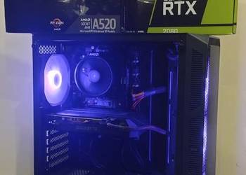 Komputer gamingowy RTX 2060 Ryzen 5 2600 / 16GB 1080p 1440p Windows 11