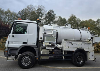 Mercedes ACTROS 1841 4X4 WUKO Muller Vacumaster F 100 E / Asenizacyjny / I…