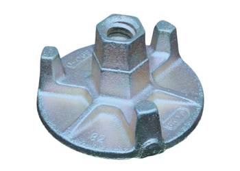 Nakrętka talerzowa do szalunków. 100mm dw15 pręt ankra drut ściąg szalunek