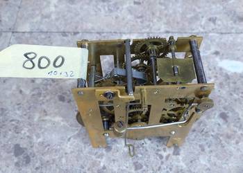 800 Mechanizm starego zegara ściennego Junghans uszkodzone bicie
