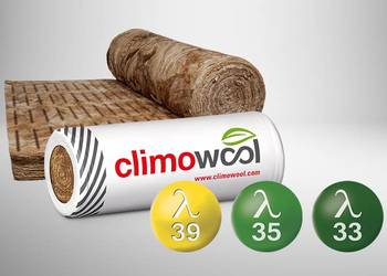 Wełna mineralna Climowool DF33 lambda 33 grubość 15cm