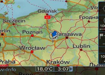 Polskie menu lektor AUDI A4 A6 A8 Q5 Q7 MMI 3G + Mapa Europy