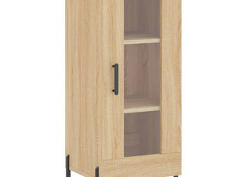 Szafka dąb sonoma 345x34x90 cm materiał drewnopochodny WM-828807