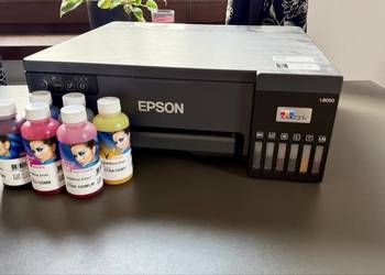 OKAZJA Drukarka Epson L8050 do sublimacji + prasa +tusze + papier