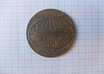 Medal PRL, Polskie Linie Oceaniczne 1981.