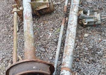 Oś przyczepa Autosan D47,resory.