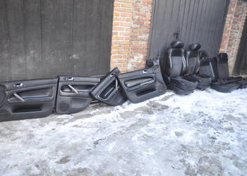 Passat B5 Skóra Alcantara Boczki Fotele Podłokietnik Roleta Wypas Komplet