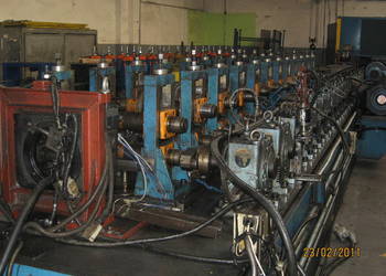 Profilarka do blachy , do Taśmy firmowa  12 + 11 =23 klatki ,wały 63,5x450