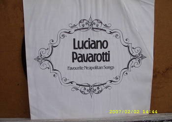 Klasyka LP ;LUCIANO PAVAROTTI--FAVOTITE NEAPOLI SONG .