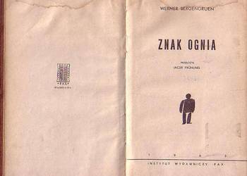 (9128) ZNAK OGNIA – WERNER BERGENGRUEN