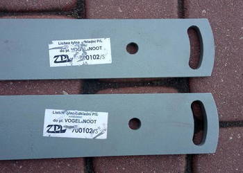 Listwa tylna odkładni do pługa Vogel Noot PK700102 P/L