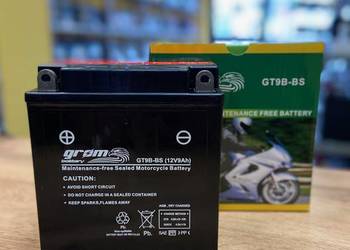 Akumulator 9Ah 120A 12V L+ GROM GT9B-B YT9B