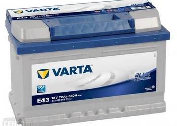 Akumulator 72Ah/680A Varta Blue Dynamic E43