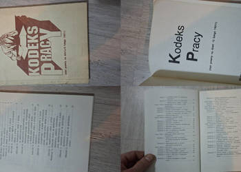 Kodeks pracy 1991 – unikat wyd. doradczo-szkoleniowe, niska dostępność