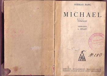 (7951)  MICHAEL – HERMAN BANG