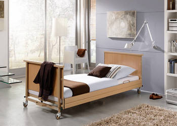 NOWE NISKIE rehabilitacyjne medyczne ŁÓŻKO Burmeier DALI LOW Entry 23 cm