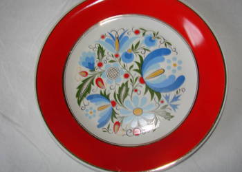 Lubiana wzór kaszubski, talerz 32 cm