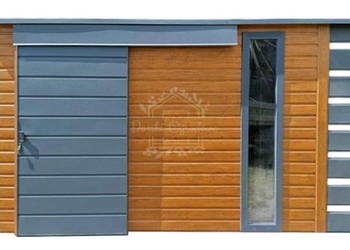 Schowek - domek ogrodowy 4,5x2,5m- wiata  drzwi przesuwne ID1087