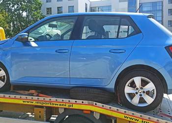 Skoda Fabia 3 III 2017r 1.0 MPI kolor LQ5X wszystkie części blacharskie