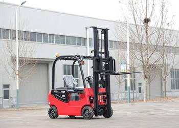 Wózek widłowy elektryczny Müller Machinery MFE 10, udźwig 1 t – nowy