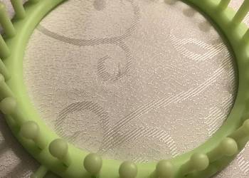 obręcz dziewiarska na golf , komin czy czapkę , 18 cm