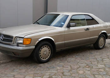 Mercedes S 560 560SEC 500SEC C126 Skóra Automat Sprowadzony LUXURYCLASSIC …