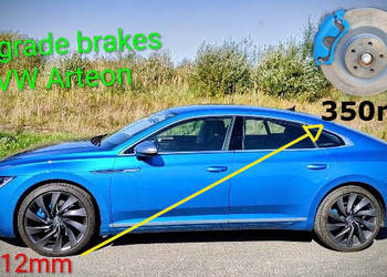 Hamulce 350mm VW Arteon Passat Golf Skoda Superb Octavia IV