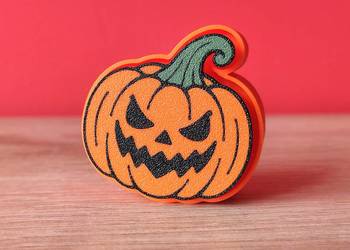 Klikacz Halloween kliker Dynia Jack-o-lantern Fidget antystresowy prezent