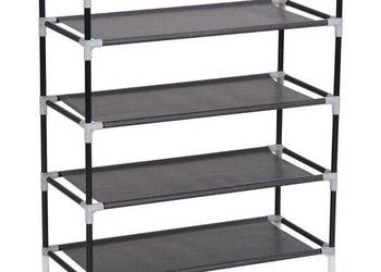 vidaXL Stojak na buty z 4 półkami(SKU:245628)