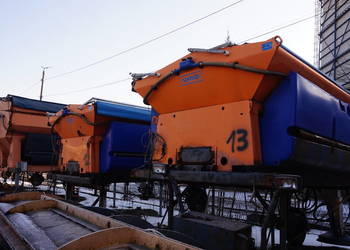 Pług śnieżny Schmidt ML 51-A autostradowe lotniskowe, Ponar,  posypywarki