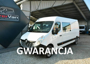 Renault Master max L3H2 7 osobowy brygadówka doka pełna opcja