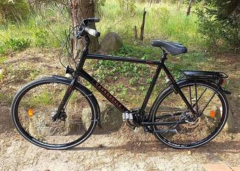 Alu Rower Miejski Męski Cannondale Street 3x9 Deore LX Tarcze Led 28