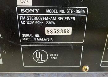 Wzmacniacz Amlituner sony STR-D956