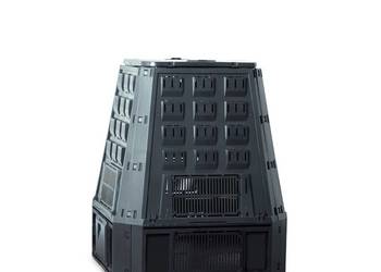 Kompostownik ogrodowy Evogreen 630L czarny