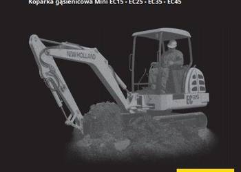 New Holland EC15 EC25 EC35 EC45 instrukcja naprawy PL