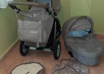 BabyDesign Dotty - Bardzo zadbany- 2w1 Wózek dziecięcy