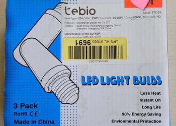 Zestaw żarówek LED Tebio E14