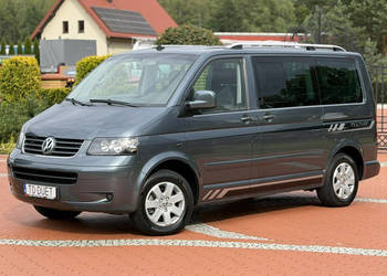 Volkswagen Multivan 2.5 TDI 174KM T5 Hak Webasto Stolik Super Stan 7-Osób …