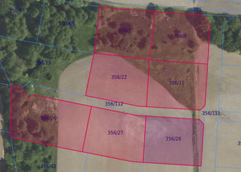 Działki 356/7 i inne w miejscowości Grabowno Wielkie