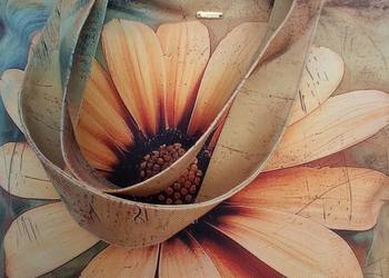 Torba-shopperka  handmade z tkaniny wodoodpornej, produkt Polski.,sprzedam.