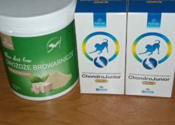 Pokusa Chondro Junior i Drożdże Browarnicze.