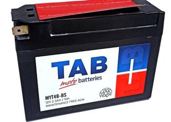 Akumulator motocyklowy TAB YT4B-BS (MYT4B-BS) 12V 2.3Ah 40A